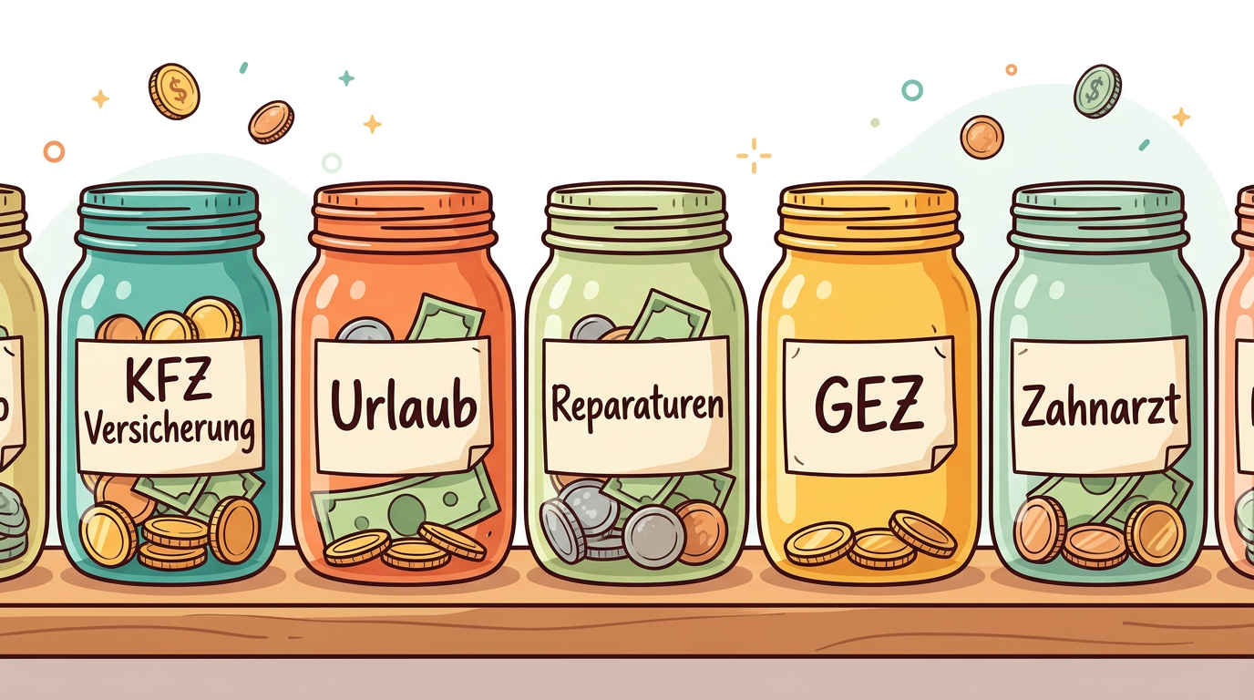 Sinking Funds: Nie wieder von Jahresrechnungen überrascht