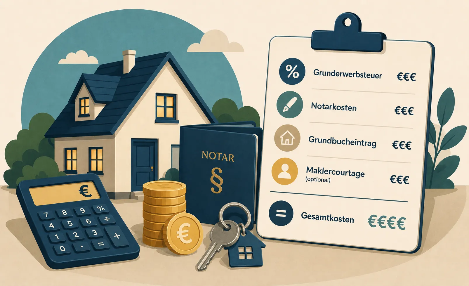 Hauskauf-Nebenkosten-Rechner